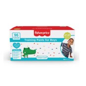 Wholesale - 96ct 4T-5T FISHER PRICE BOYS TRAINING PANTS, UPC: 850016923578